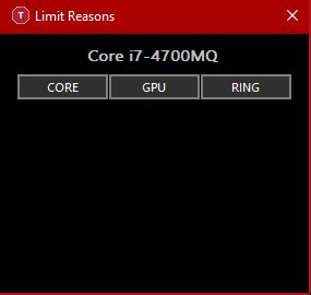 Throttlestop showing EDP current yellow under core and Ring.